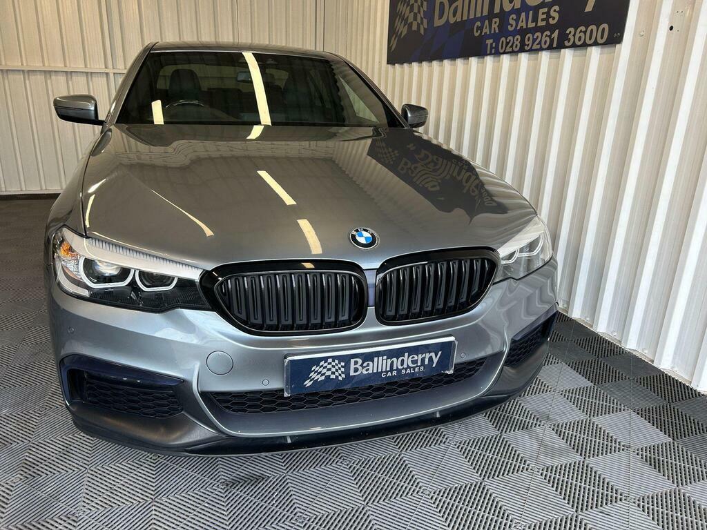 BMW 5 Series 2.0 520D Mht M Sport Euro 6 S S Blue #6