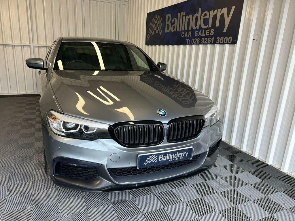 BMW 5 Series 2.0 520D Mht M Sport Euro 6 S S Blue #5