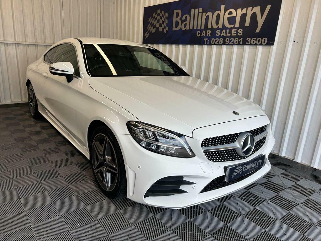 Mercedes-Benz C Class 1.5 C200 Mhev Amg Line G-tronic Euro 6 S S White #3