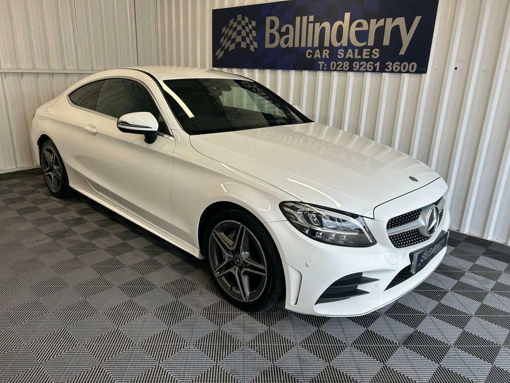 Mercedes-Benz C Class 1.5 C200 Mhev Amg Line G-tronic Euro 6 S S White #6