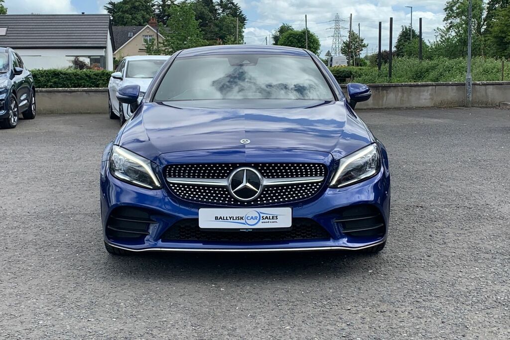 Mercedes-Benz C Class 1.5 C200 Mhev Amg Line Premium Coupe G-tr WM69ZKU Blue #4