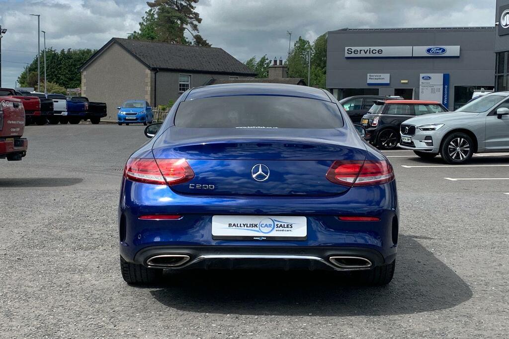 Mercedes-Benz C Class 1.5 C200 Mhev Amg Line Premium Coupe G-tr WM69ZKU Blue #5