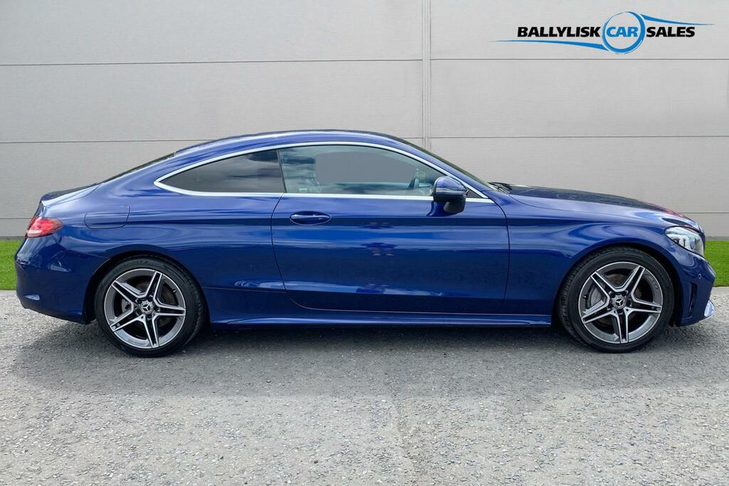 Mercedes-Benz C Class 1.5 C200 Mhev Amg Line Premium Coupe G-tr WM69ZKU Blue #3