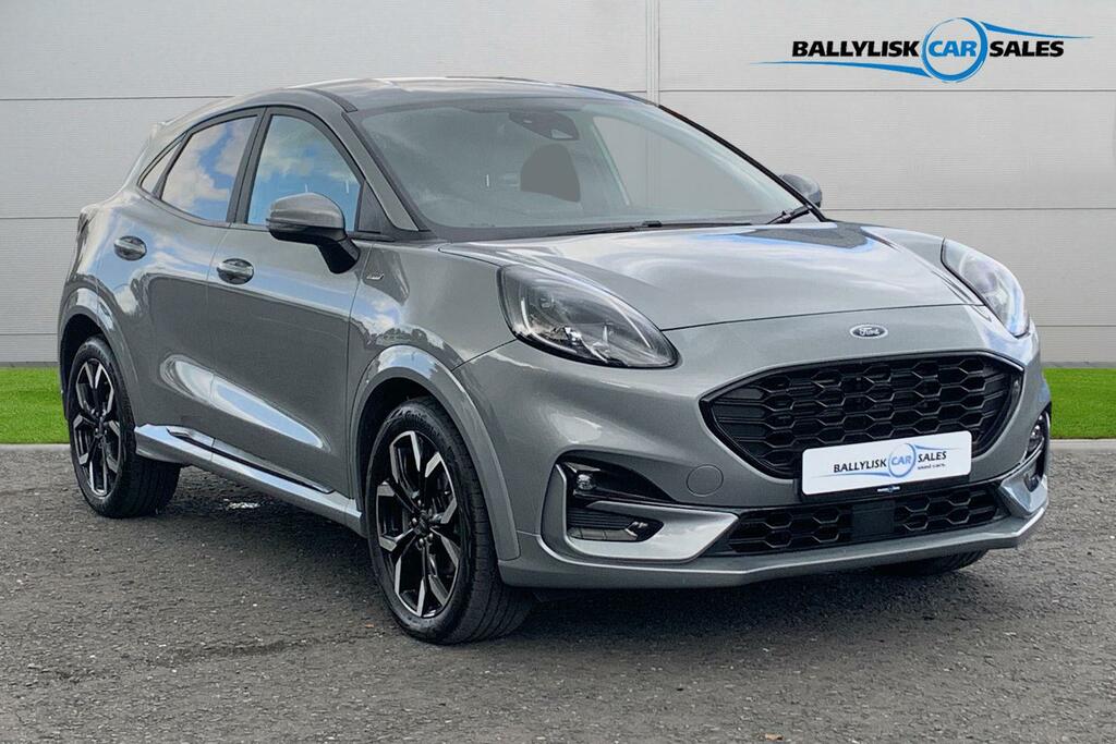 Ford Puma 1.0T 125Ps St-line X In Solar Silver With 13K Silver