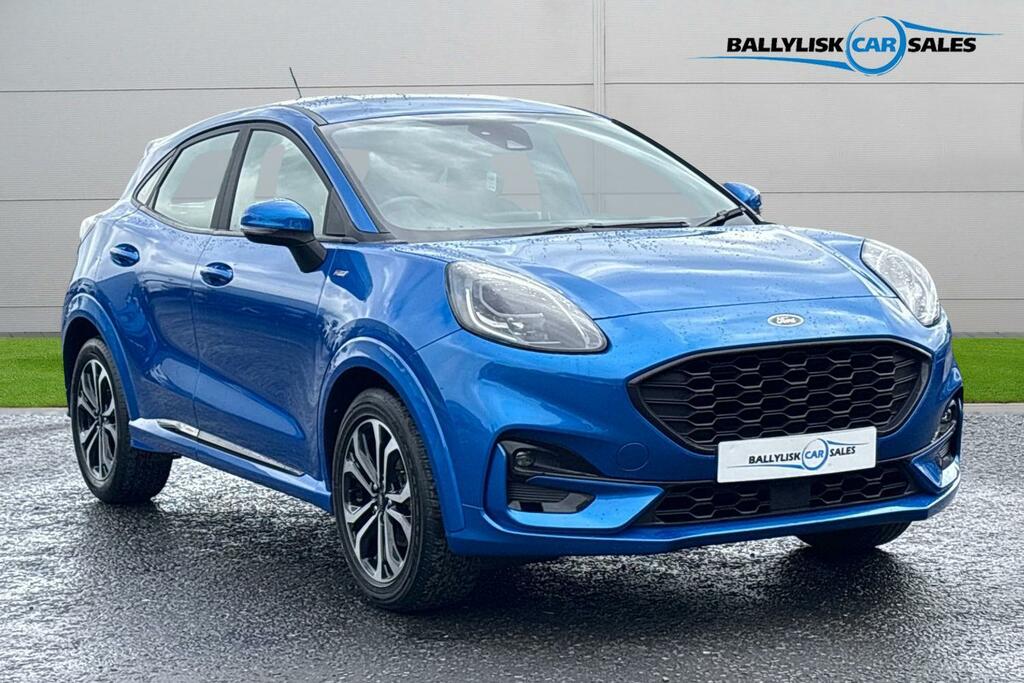 Ford Puma 1.0T 155Ps St-line In Desert Island Blue With 39K Blue