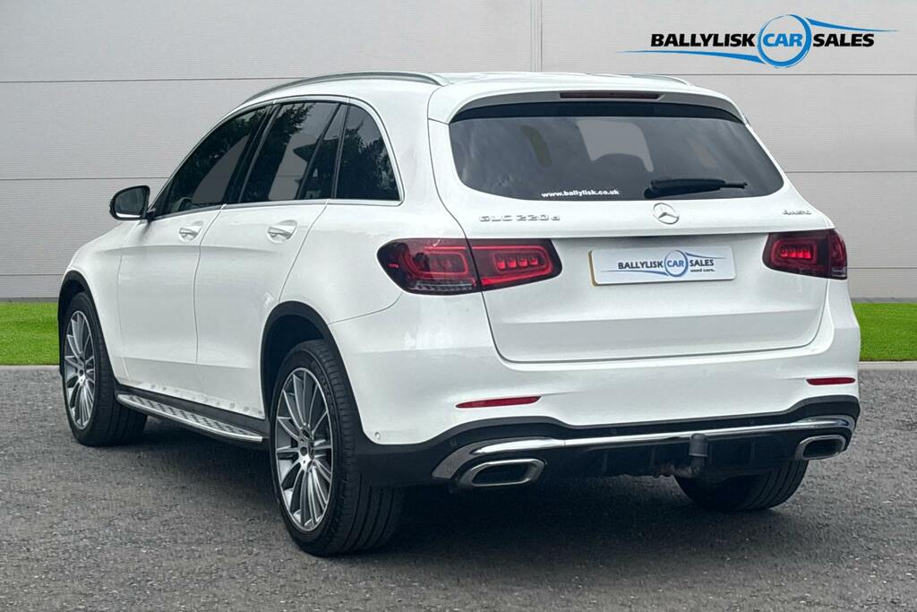 Mercedes-Benz GLC Class 2.0 Glc220d Amg Line Premium Suv G-tr GV69GSU White #2