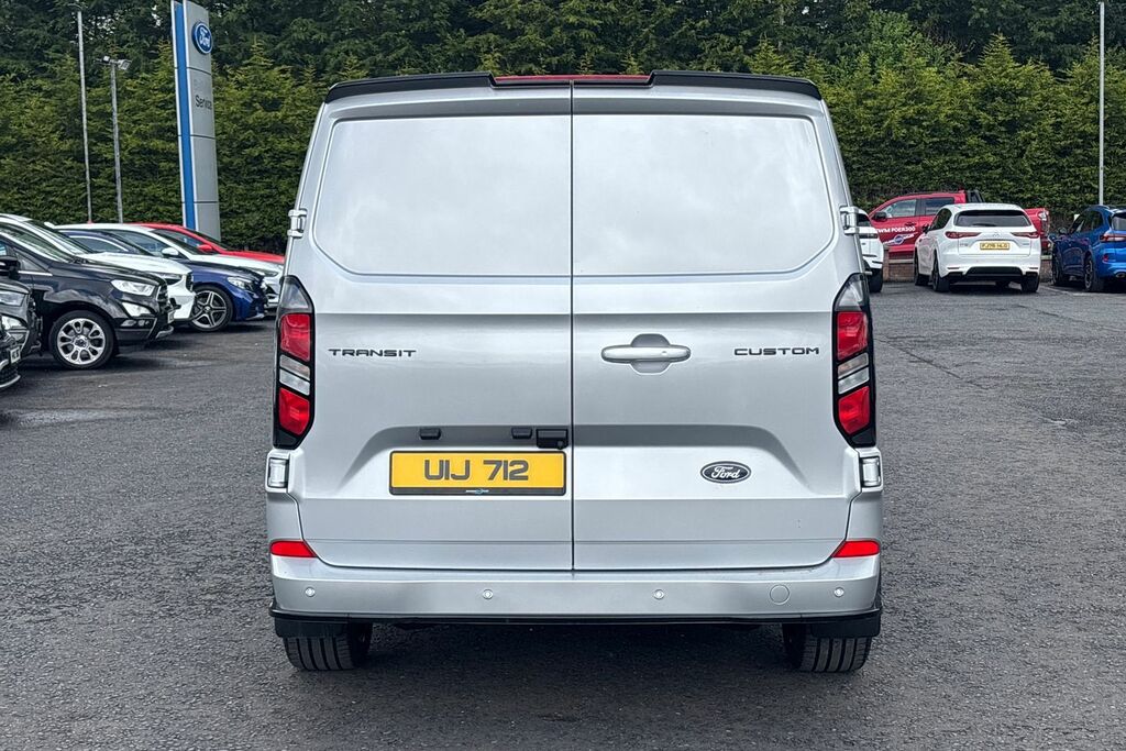 Ford Transit Custom 2.0 320 Ecoblue Limited Crew Van Double Cab Di UIJ712 Silver #5