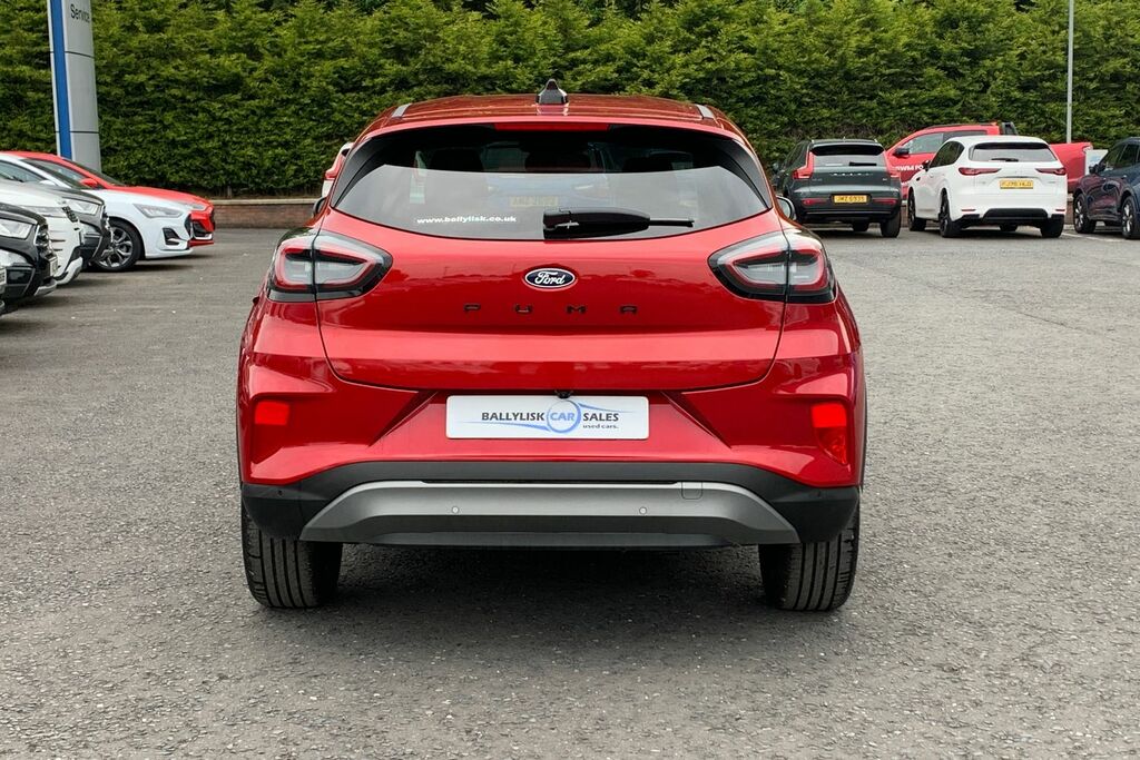 Ford Puma 1.0T Ecoboost Mhev Titanium Suv Hybrid Red #5
