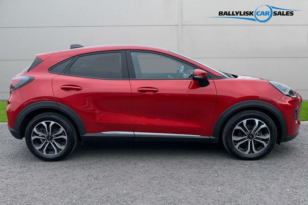 Ford Puma 1.0T Ecoboost Mhev Titanium Suv Hybrid Red #3