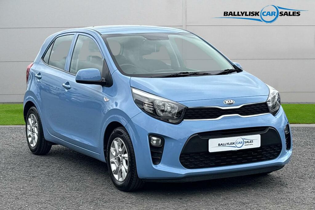 Kia Picanto 1.0 66Bhp 2 In Blue With 25K Blue