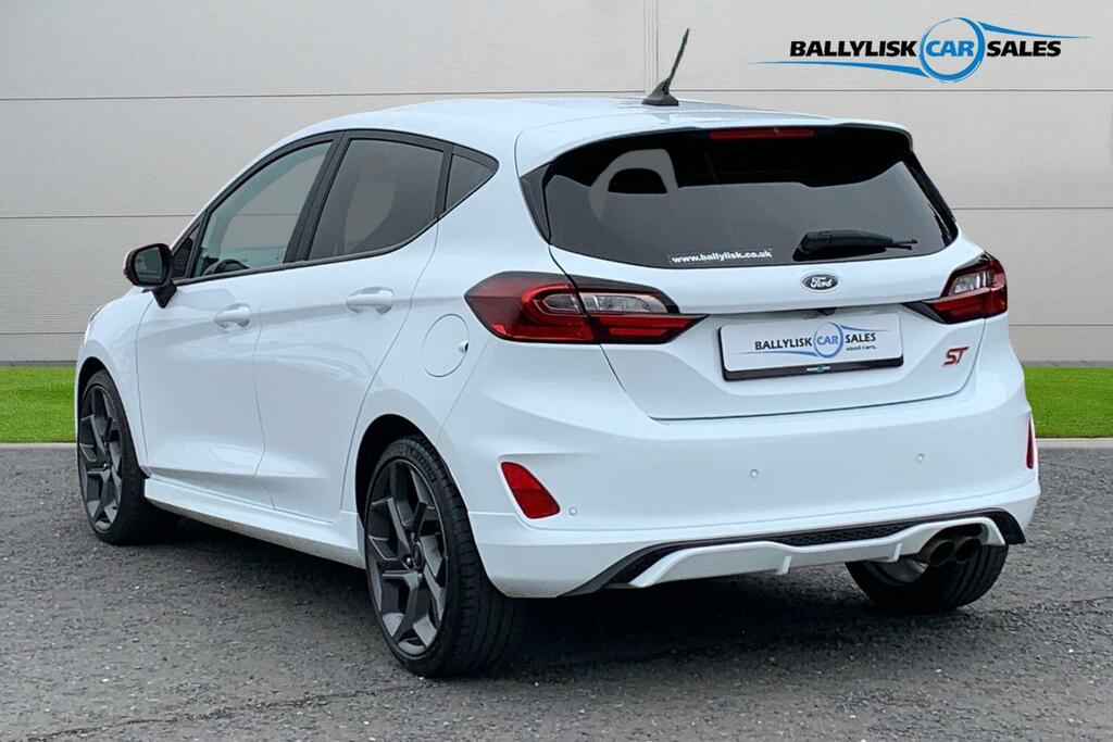 Ford Fiesta 1.5T Ecoboost St-3 In Frozen White With 24K TXZ7162 White #2