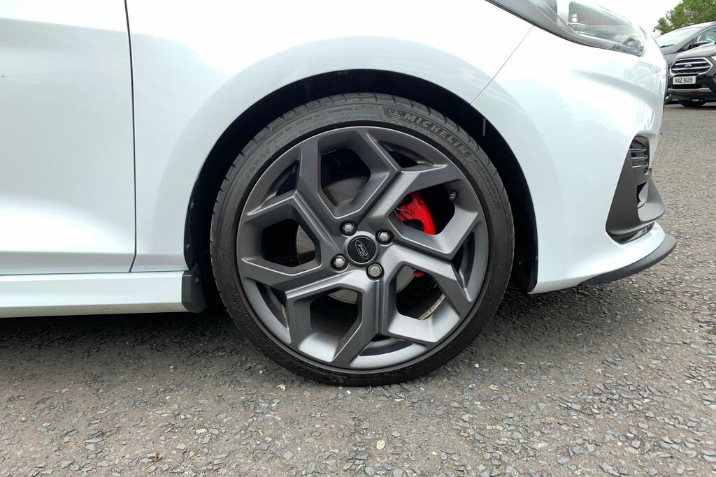Ford Fiesta 1.5T Ecoboost St-3 In Frozen White With 24K TXZ7162 White #6