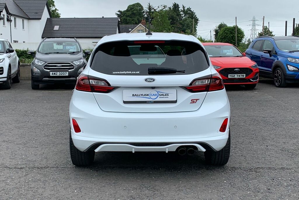 Ford Fiesta 1.5T Ecoboost St-3 In Frozen White With 24K TXZ7162 White #5
