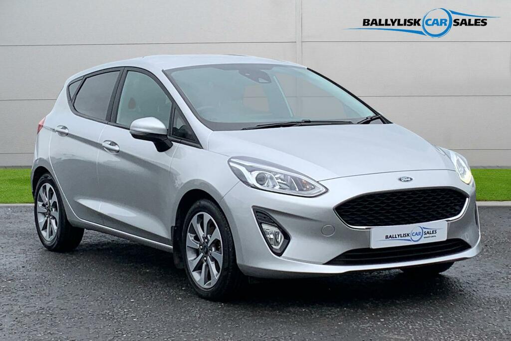 Ford Fiesta 1.0T 95Ps Trend In Moondust Silver With 65K Silver