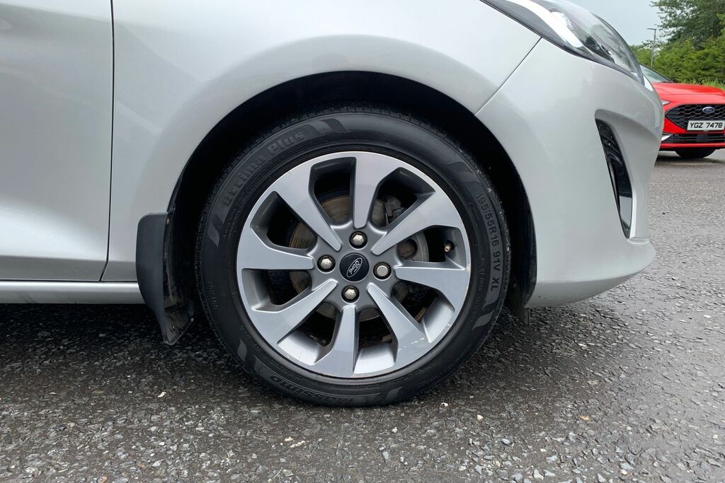 Ford Fiesta 1.0T 95Ps Trend In Moondust Silver With 65K OXZ5161 Silver #6