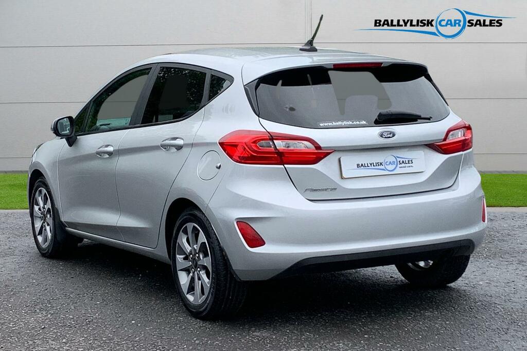 Ford Fiesta 1.0T 95Ps Trend In Moondust Silver With 65K OXZ5161 Silver #2
