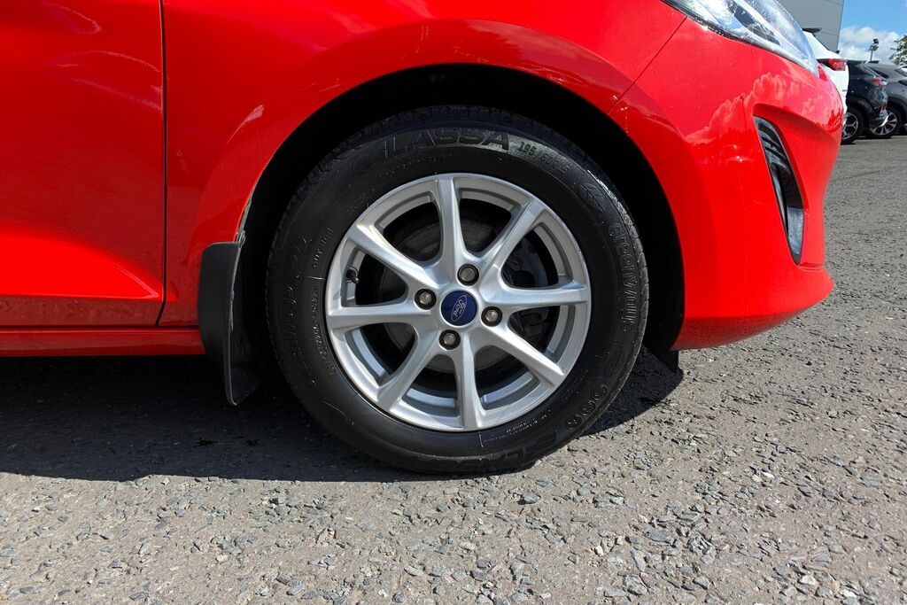 Ford Fiesta 1.1 Ti-vct 85Ps Zetec In Race Red With 72K Red #6