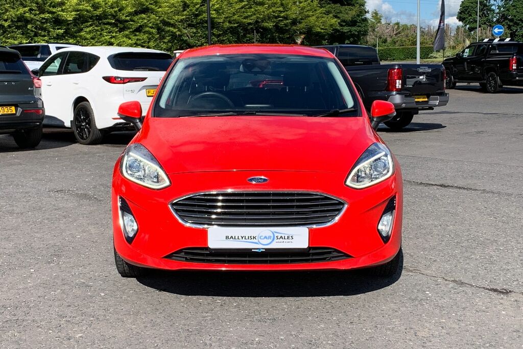 Ford Fiesta 1.1 Ti-vct 85Ps Zetec In Race Red With 72K Red #4