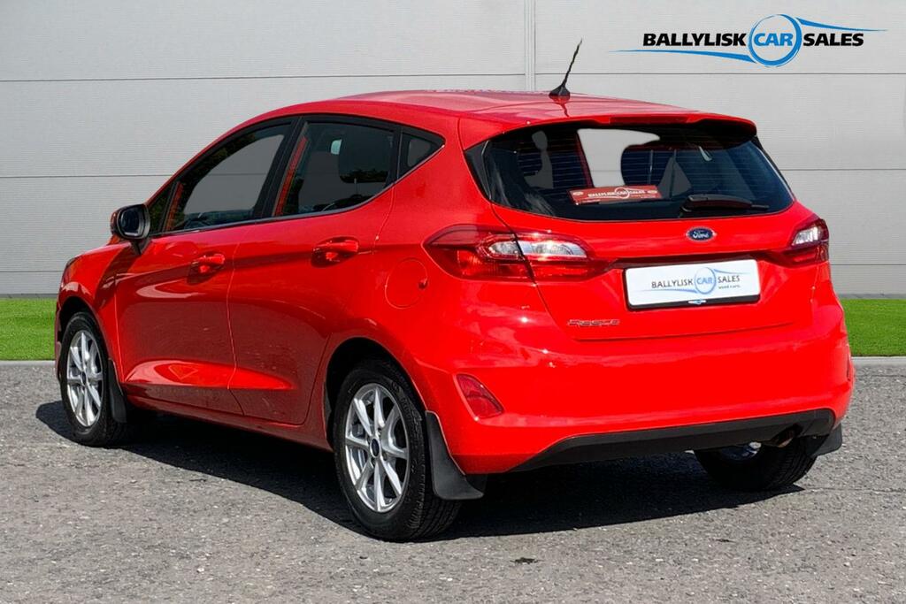 Ford Fiesta 1.1 Ti-vct 85Ps Zetec In Race Red With 72K Red #2
