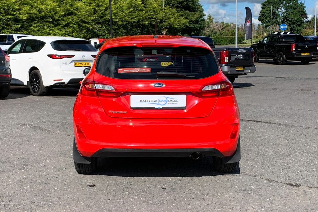 Ford Fiesta 1.1 Ti-vct 85Ps Zetec In Race Red With 72K Red #5