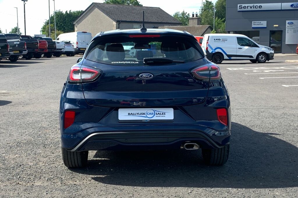 Ford Puma 1.0T 125Ps St-line In Blazer Blue With 21K VRZ2814 Blue #5