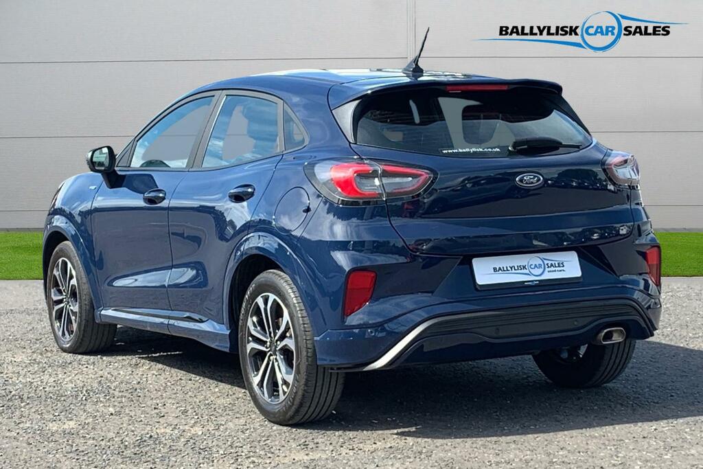 Ford Puma 1.0T 125Ps St-line In Blazer Blue With 21K VRZ2814 Blue #2