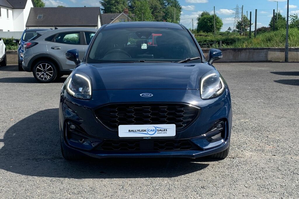 Ford Puma 1.0T 125Ps St-line In Blazer Blue With 21K VRZ2814 Blue #4