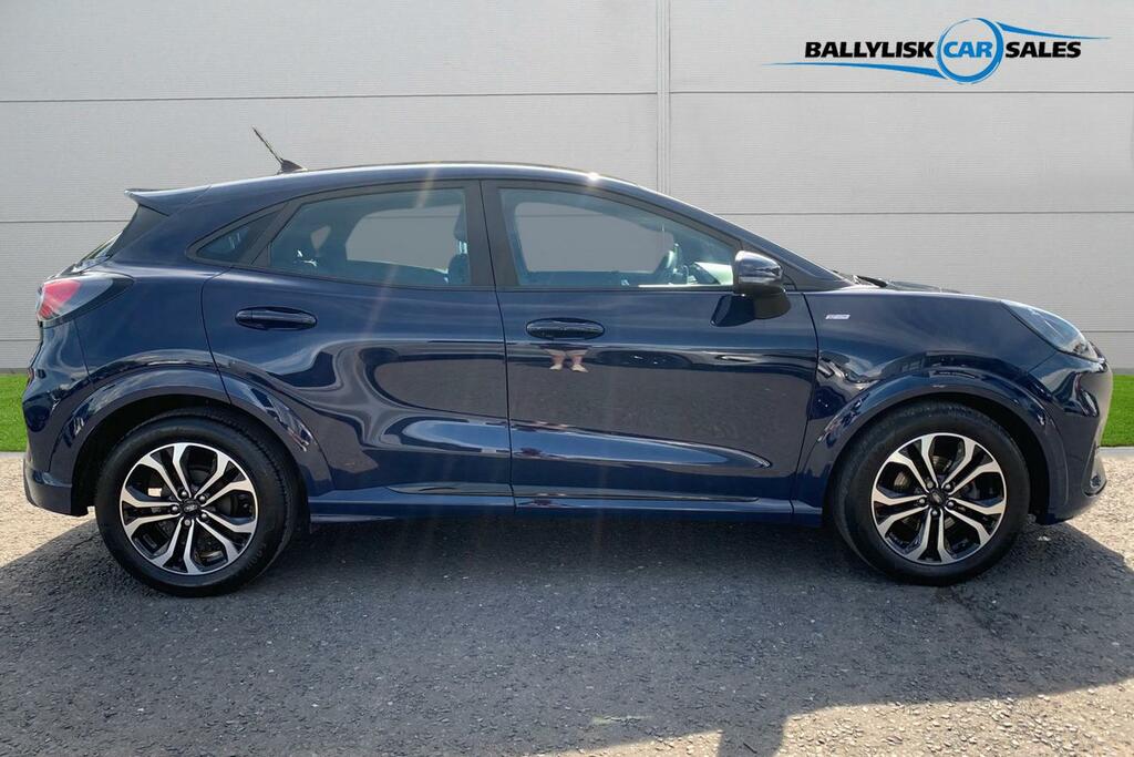 Ford Puma 1.0T 125Ps St-line In Blazer Blue With 21K VRZ2814 Blue #3
