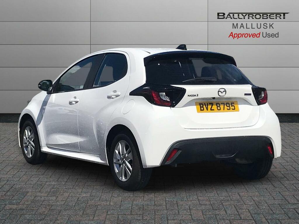 Mazda 2 1.5I Hybrid Centre Line Cvt BVZ8795 White #2