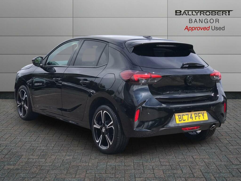Vauxhall Corsa 1.2 Turbo Gs BC74PFY Black #2