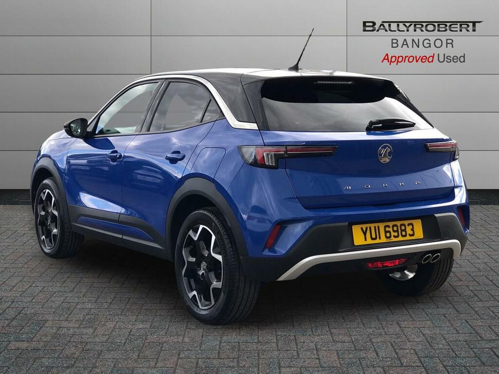 Vauxhall Mokka 1.2 Turbo Ultimate YUI6983 Blue #2