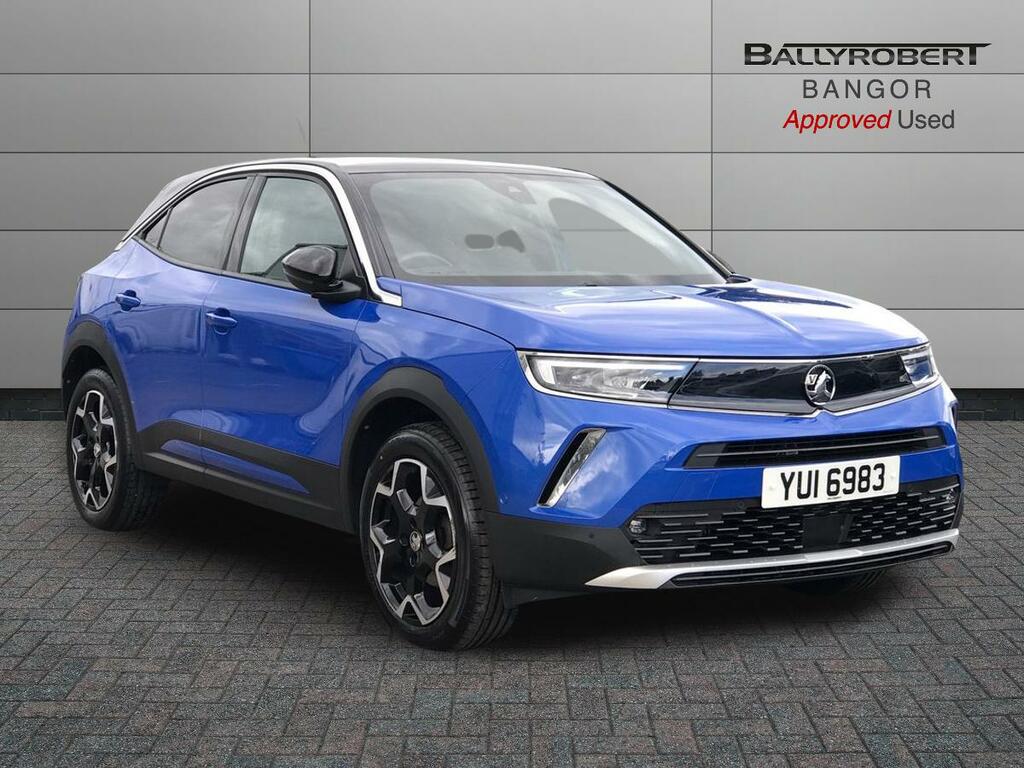 Vauxhall Mokka 1.2 Turbo Ultimate YUI6983 Blue
