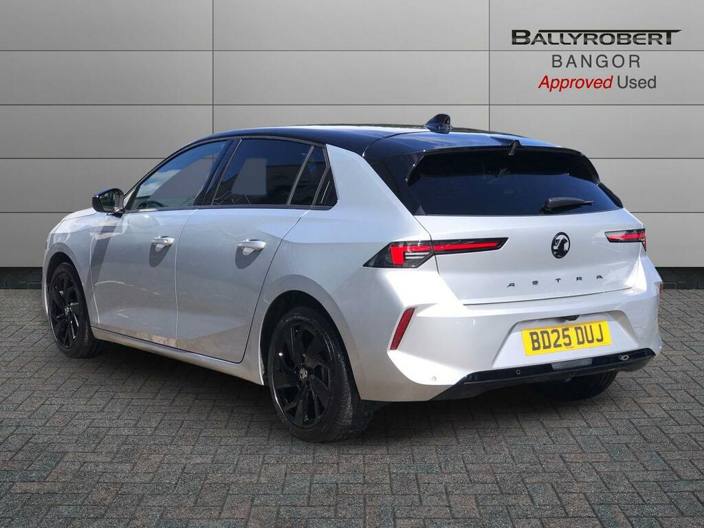 Vauxhall Astra 1.2 Turbo 130 Gs BD25DUJ Silver #2