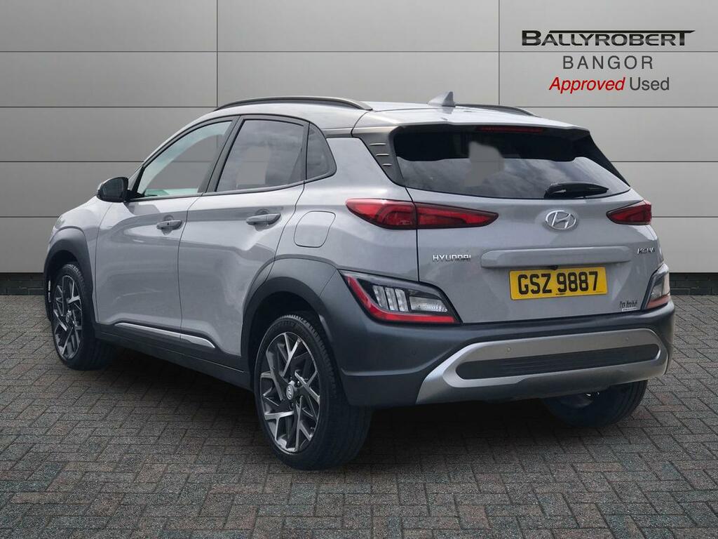 Hyundai Kona 1.6 Gdi Hybrid Premium Dct GSZ9887 Grey #2