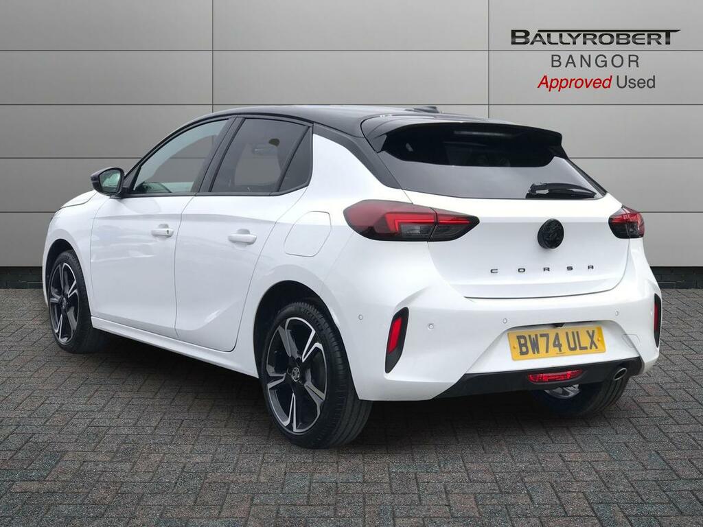 Vauxhall Corsa 1.2 Turbo Gs BW74ULX White #2