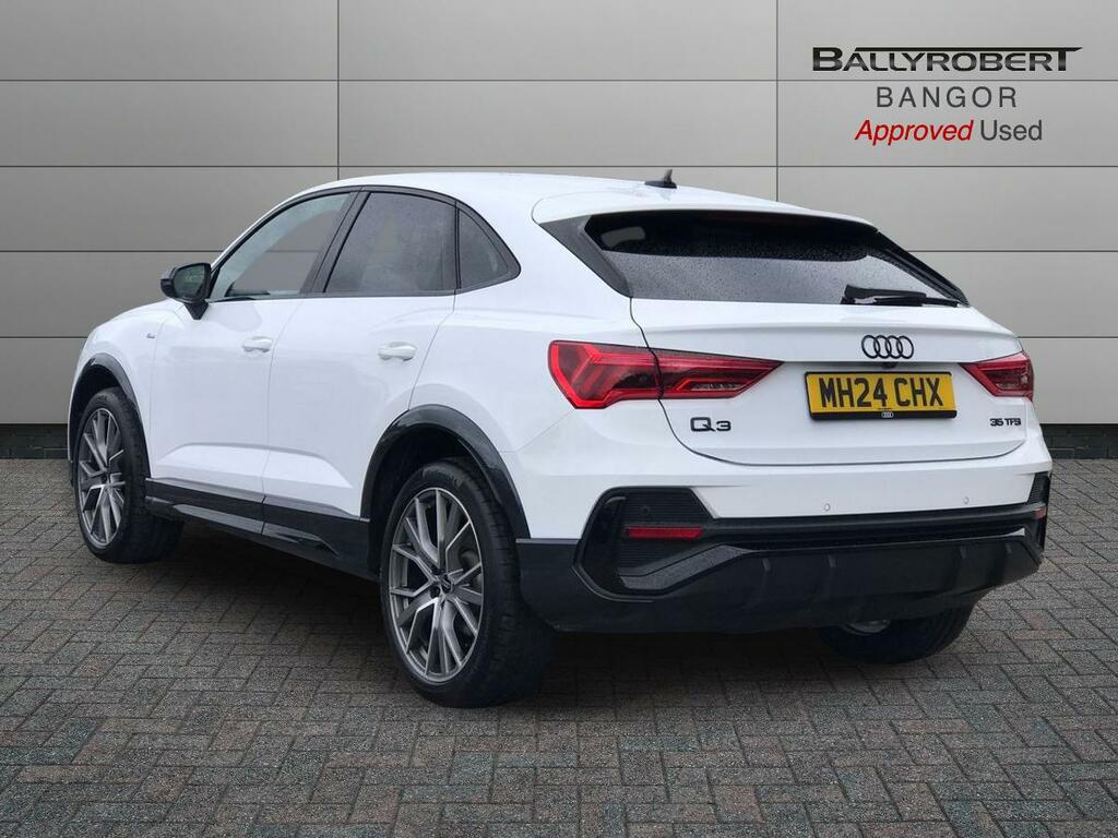 Audi Q3 35 Tfsi Black Edition S Tronic 20 Alloy MH24CHX White #2