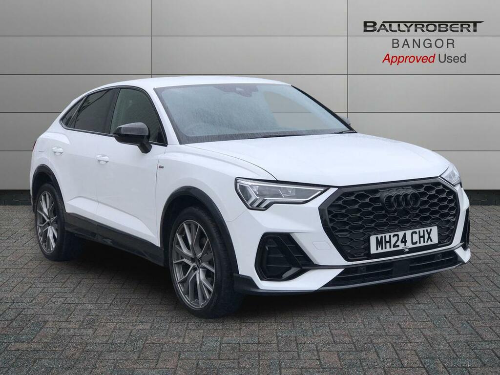 Audi Q3 35 Tfsi Black Edition S Tronic 20 Alloy White