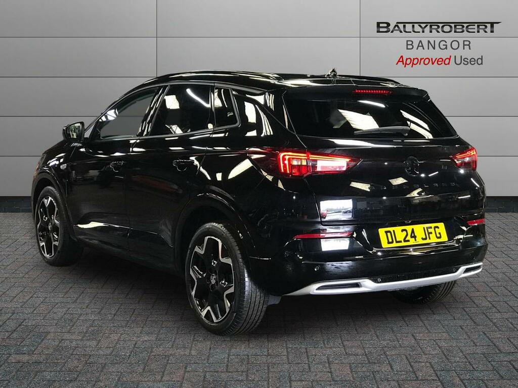 Vauxhall Grandland 1.2 Turbo Ultimate DL24JFG Black #2