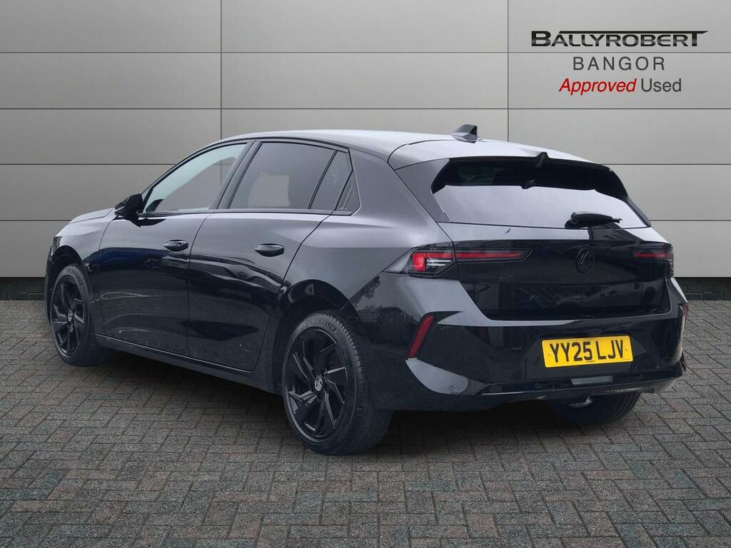 Vauxhall Astra 1.2 Turbo 130 Gs YY25LJV Black #2