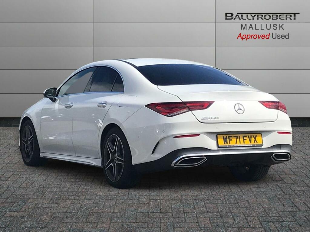 Mercedes-Benz CLA Class Cla 200 Amg Line Premium Plus Tip WF71FVX White #2