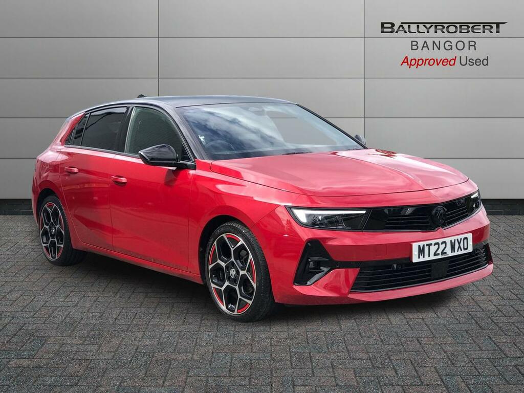 Vauxhall Astra 1.2 Turbo 130 Gs Line MT22WXO Red