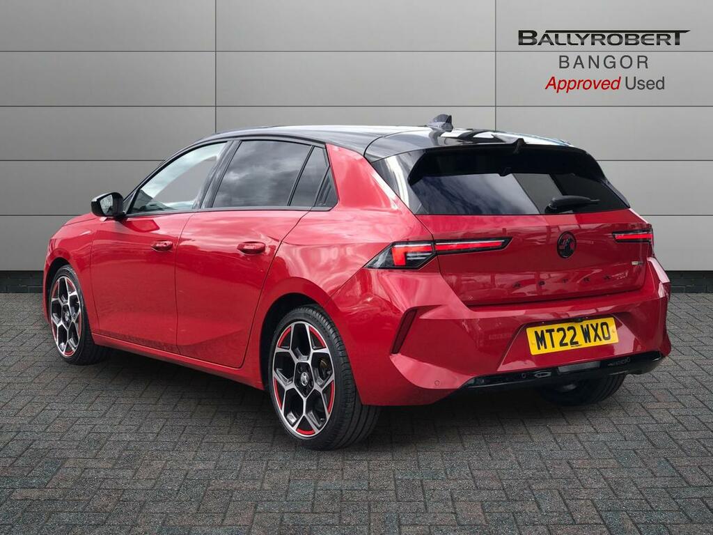 Vauxhall Astra 1.2 Turbo 130 Gs Line MT22WXO Red #2