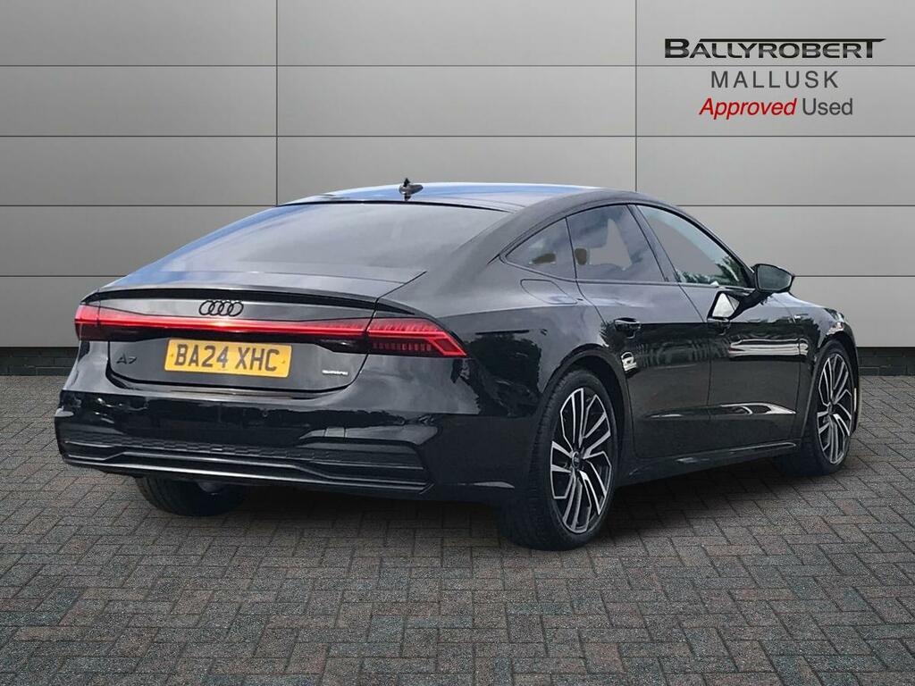 Audi A7 40 Tdi Quattro Black Edition S Tronic Blue #15