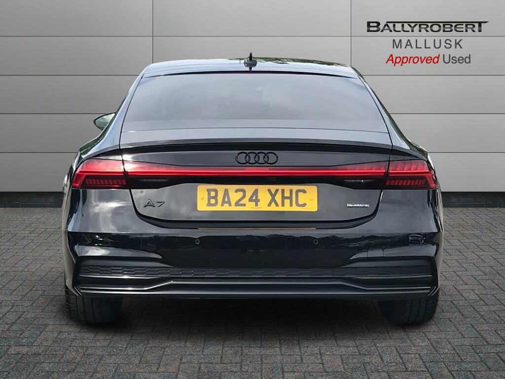 Audi A7 40 Tdi Quattro Black Edition S Tronic Blue #11