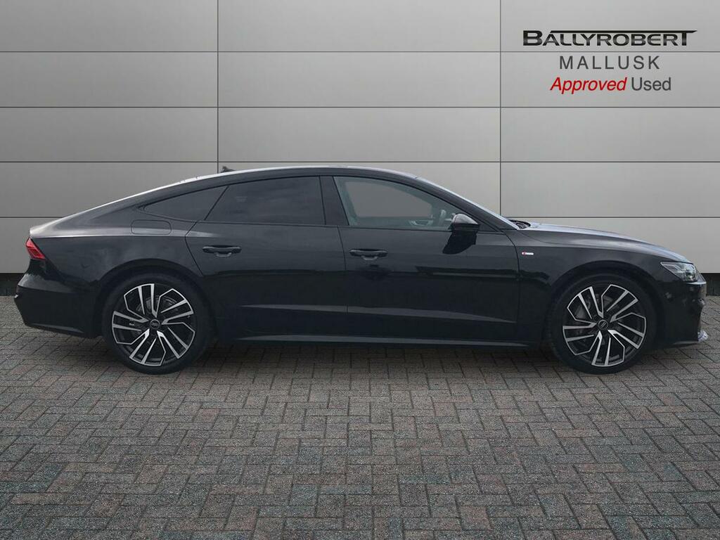Audi A7 40 Tdi Quattro Black Edition S Tronic Blue #9