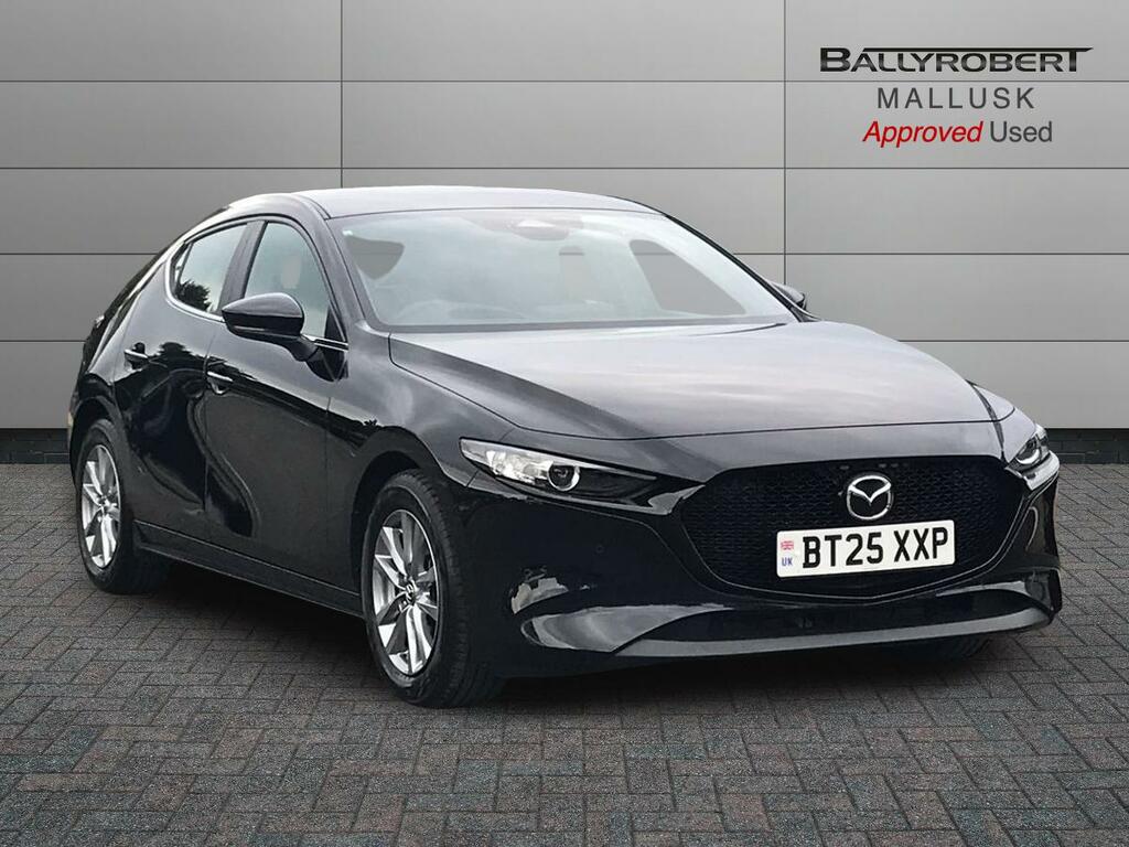 Mazda 3 2.5 E-skyactiv G Mhev 140 Centre-line BT25XXP Black