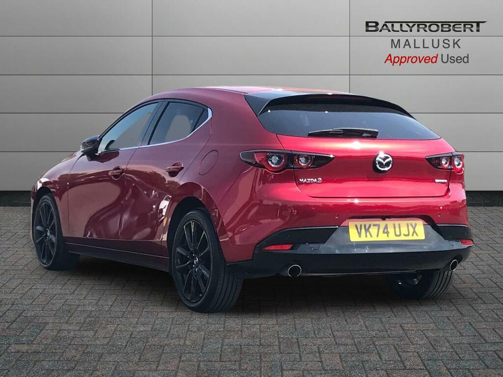 Mazda 3 2.5 E-skyactiv G Mhev 140 Homura Red #2