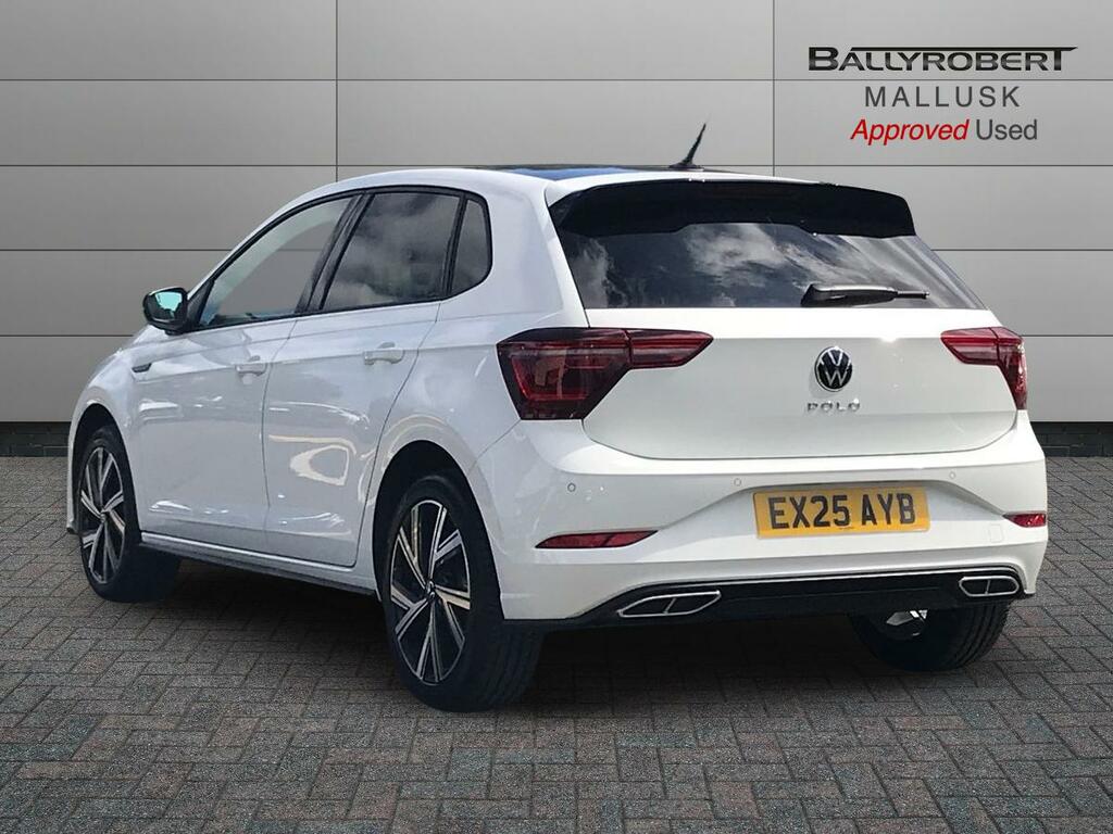 Volkswagen Polo 1.0 Tsi 115 Black Edition Dsg EX25AYB White #2
