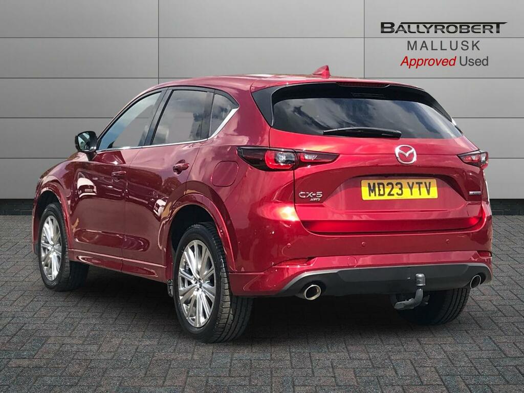 Mazda CX-5 2.5 E-skyactiv G Mhev Takumi Awd Red #2