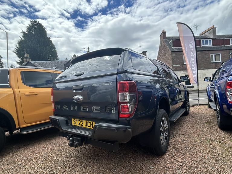 Ford Ranger Pick Up Double Cab Wildtrak With Canopy Grey